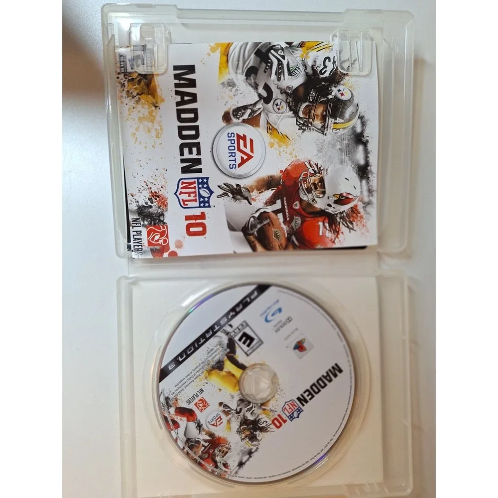 Madden NFL 10 (Sony PlayStation 3, 2009) EA Sports with manu